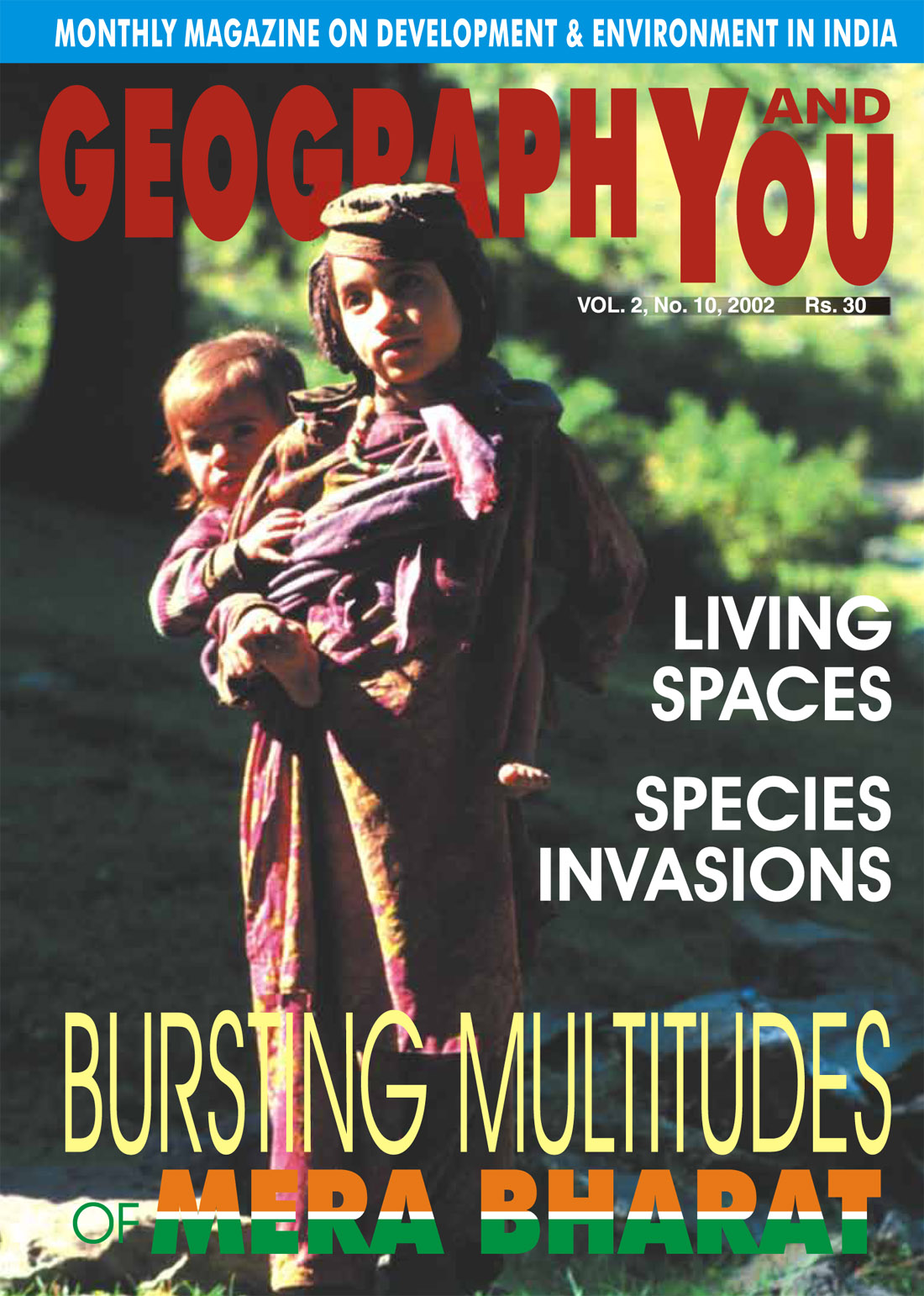 Geography and You (October 2002) cover